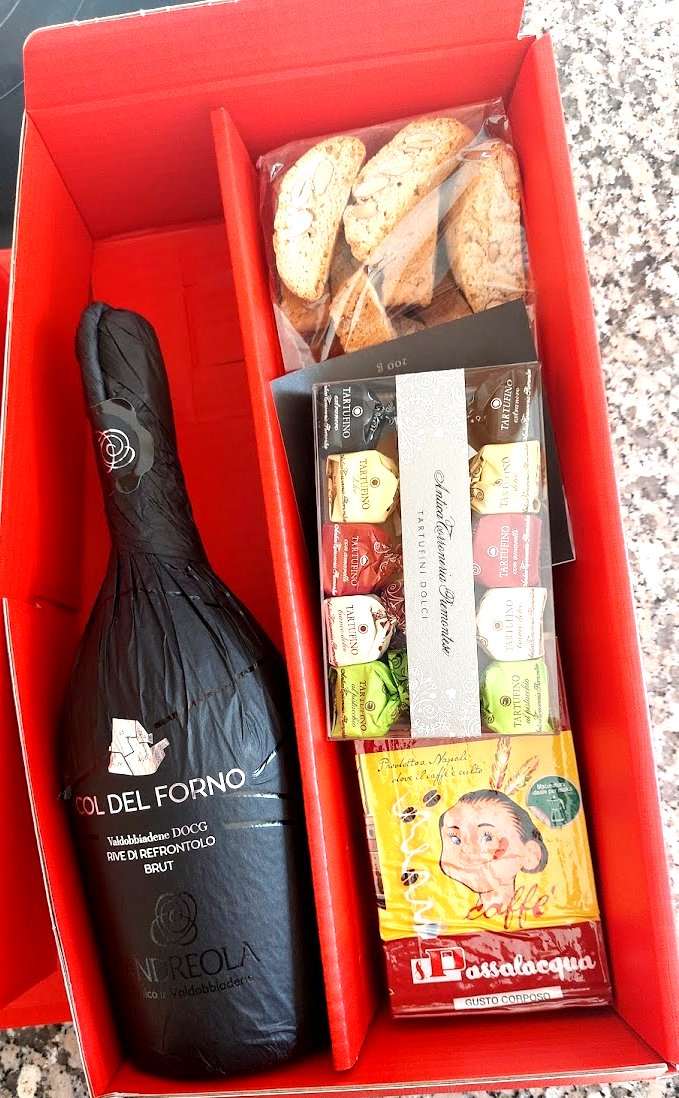 Caffé Italia - Kaffee und Prosecco Geschenkset