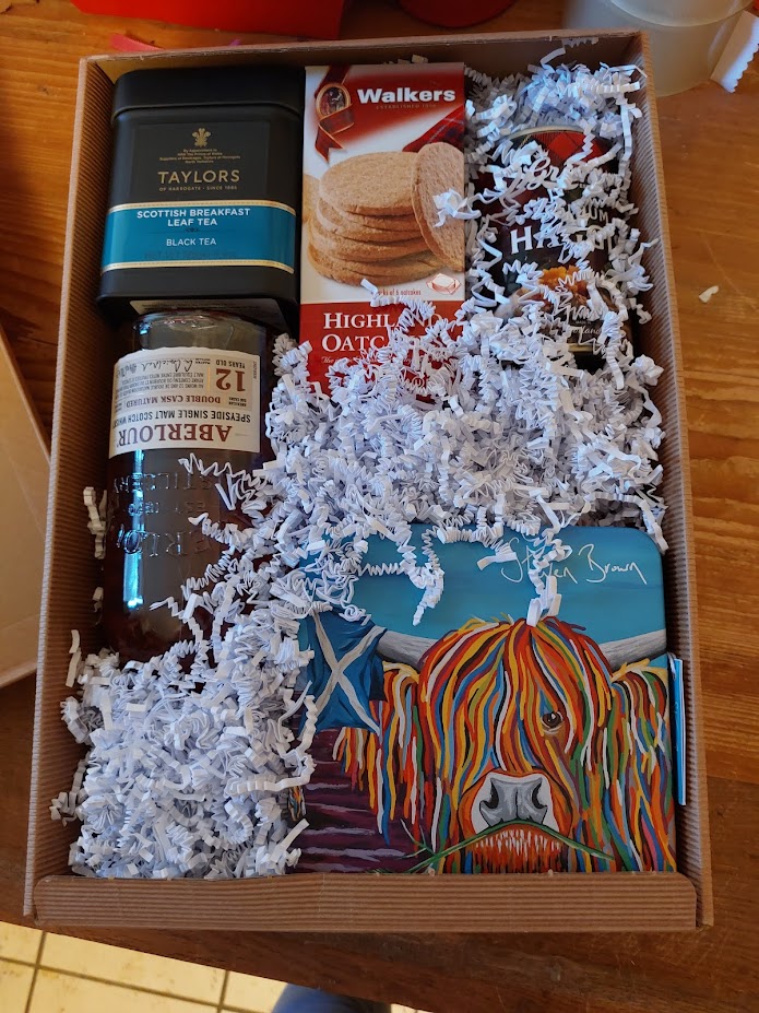 Schottischer Geschenkkorb Schottischer Geschenkkorb