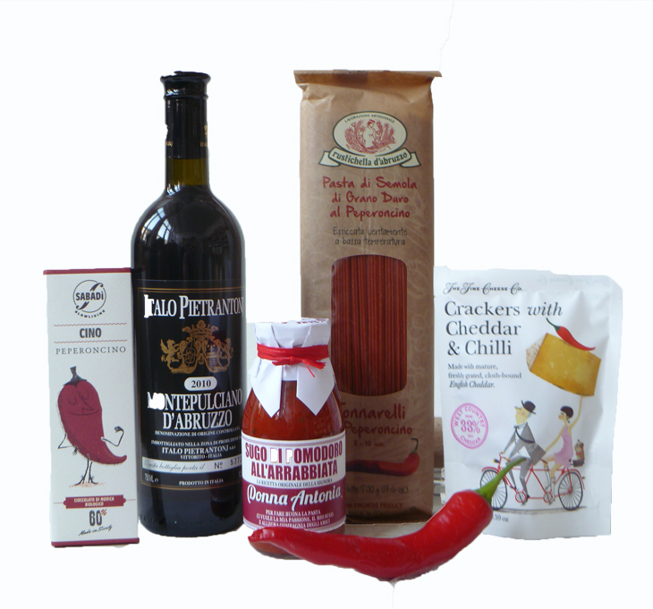 all_arrabbiata_neu All`Arrabbiata - Italienischer Geschenkkorb