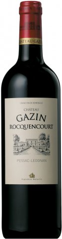 2012 Chateau Gazin Rocquencourt Pessac-Leognan AOC